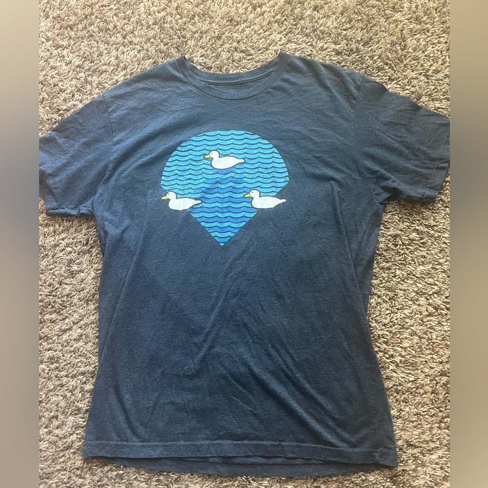 BASEBALLISM DUCKS NAVY T-SHIRT